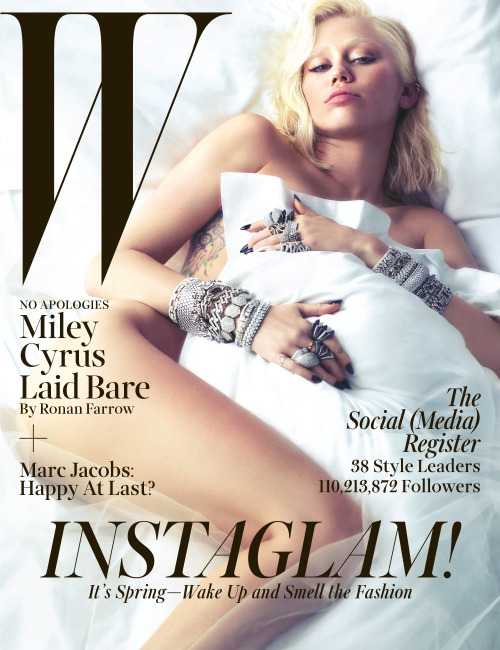 wmagazine:It’s here! Read Ronan Farrow’s interview with W Magazine’s March cover star Miley Cyrus.