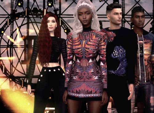 balmainforsims: BALMAIN 4 SIMS  x ANTO Are your sims ready to be fashion icons?Step into the showroo