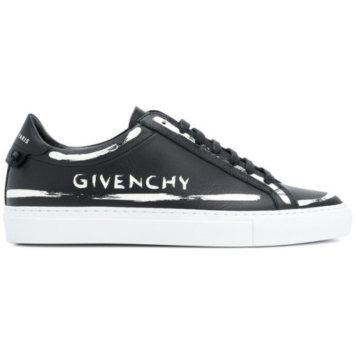 Givenchy Urban Street Leather Sneakers ❤ liked on Polyvore (see more givenchy shoes)