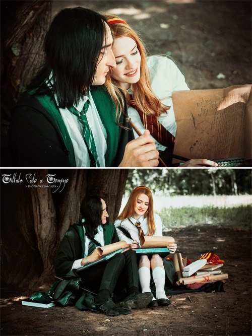 Lily Evans (Potter) &amp; Severus Snape (J.K.Rowling  - “Harry Potter”) |Лили Эванс (Поттер) и Север