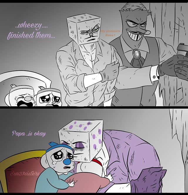 King Dice and Mr. Wheezy : r/Cuphead