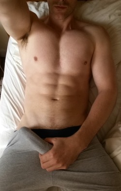 texasfratboy:  all worked up and ready to go!  yummy!