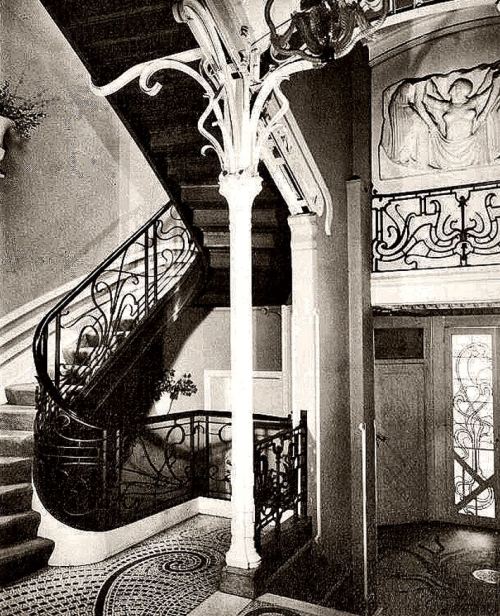 Victor Horta architect, Brussels c. 1900.