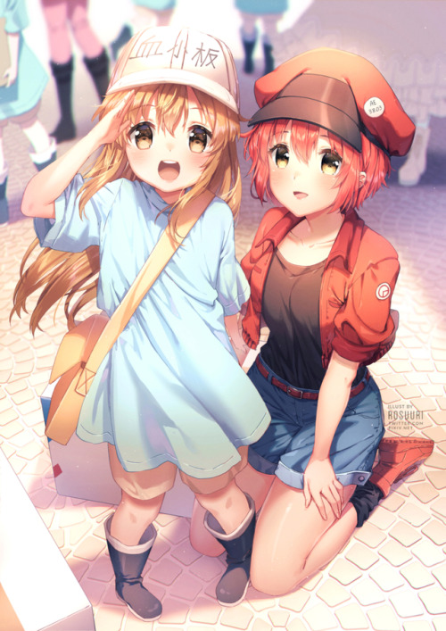 Cells at Work! Posted in Pixiv and Twitter too!