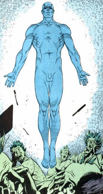 Today’s Trotskyist Character of the Day is: Dr Manhattan from Watchmen!