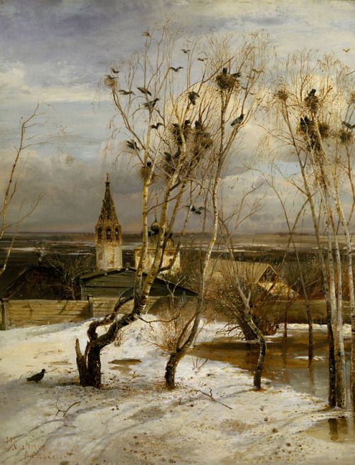 El regreso por Aleksey Savrasov, 1871.