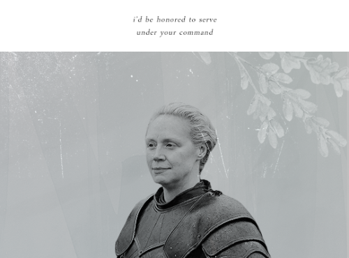 briennelovesjaime:I came to Winterfell because…