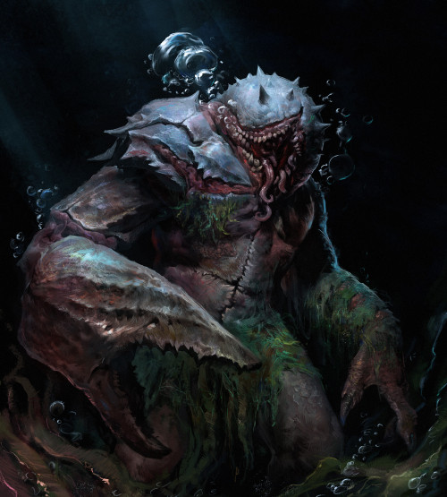 fhtagn-and-tentacles:DEEP TERROR by Timofey Razumov
