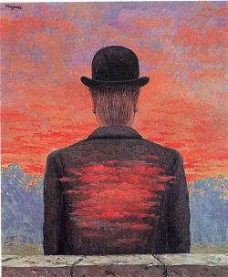 renemagritte-art:   The poet recompensed  1956   Rene Magritte   