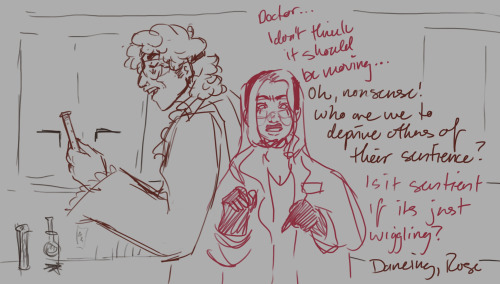 Not To Just Be In Your Askbox Unprompted But Do You Have Any Plans For Drawing Rose And Three?? Bc I