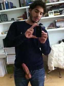 naked-straight-men:  (via Only Dick Out Straight Selfie)