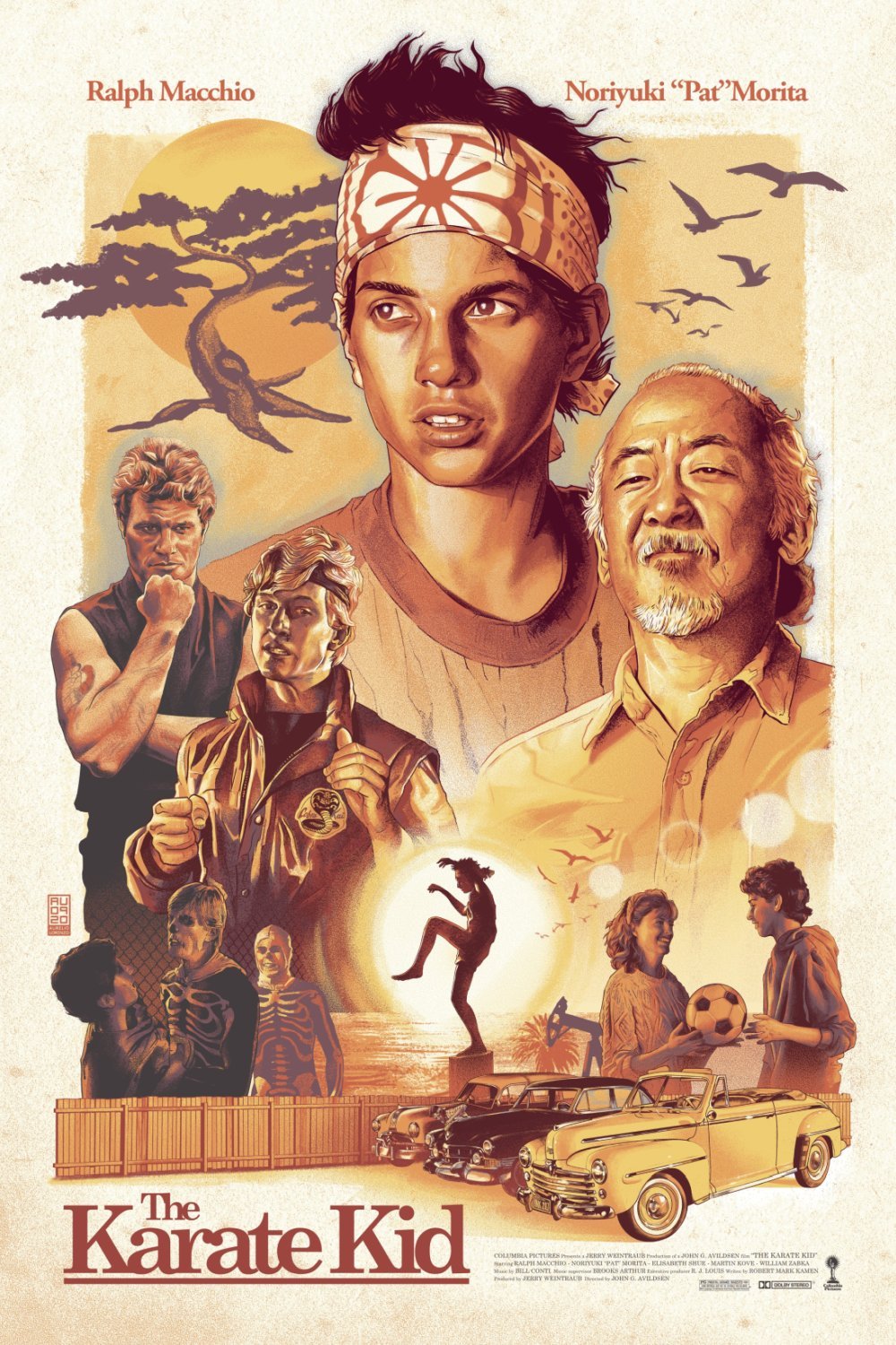 The Karate Kid - Created by Aurelio Lorenzo You can follow the artist on Instagram and Twitter.