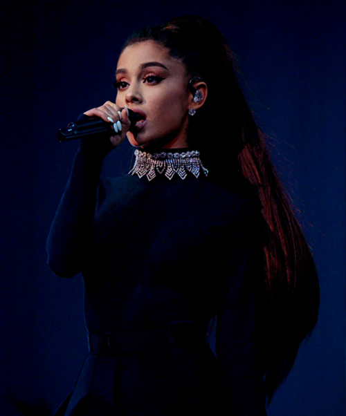 Ariana Grande performs on the Dangerous Woman Tour
