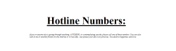 masturbationdestination:  the one number i wouldn’t recommend is the crisis pregnancy center, as their purpose is to talk women out of getting an abortion. 