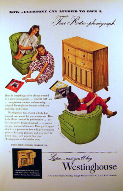 girlsgonevinyl:  1947 Westinghouse Radio