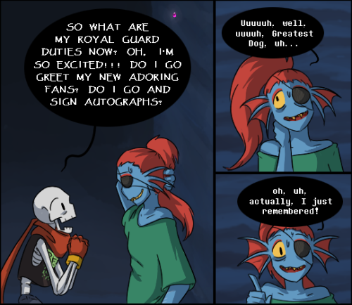 zarla-s:[previous][next]MOVING ON TO OTHER THINGS finally Papyrus being a little insensitive here, h