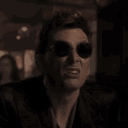 Porn Pics incorrect-good-omens:Crowley, seeing someone