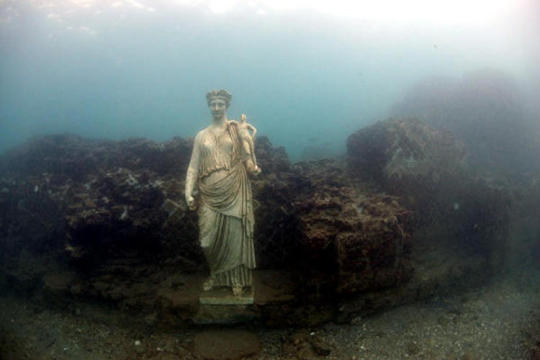 The Underwater City of Baiae, Italy