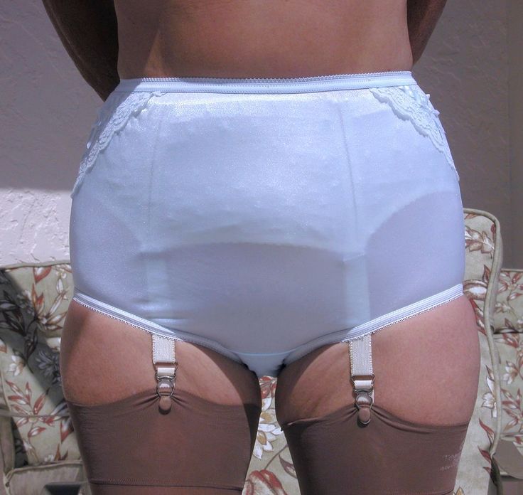 full back satin panties