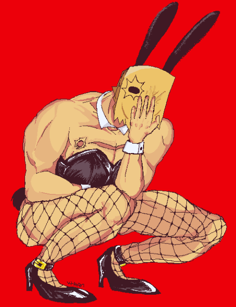 (그림판)길티기어 파우스트 바니보이Guilty Gear Faust bunny boy