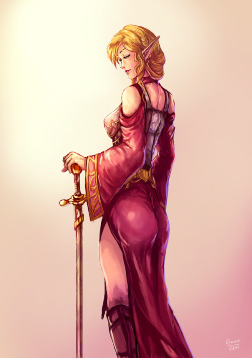 fantasy-scifi:  CM : Frederique Rosed’argent by kachima