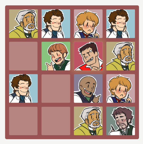 gentlemenbutts:thecoffeetragedy:I MADE A 2048 GAME using hamstr/gentlemenbutts adorable Les Mis icon