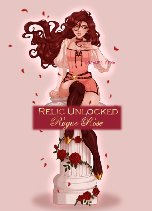 dreamer-rena-artz: Relic Unlocked❤️ A little something I was working on in the days. I wanted to mak