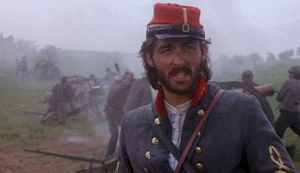 qsy-complains-a-lot:breakfastautocrat:Lt. Col. Edward Porter Alexander in Gettysburg (1993)“Sir, I’m
