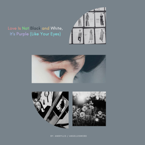 Love Is Not Black And White, It's Purple (Like Your Eyes) | JJK (oneshot)