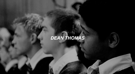 olympius:@hogwartsonline characters of colour — dean thomas“We’re fighting, aren’t we? The message s