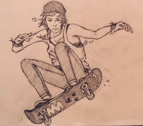 friedchicken365: I know Chloe Price can skateboard, porn pictures