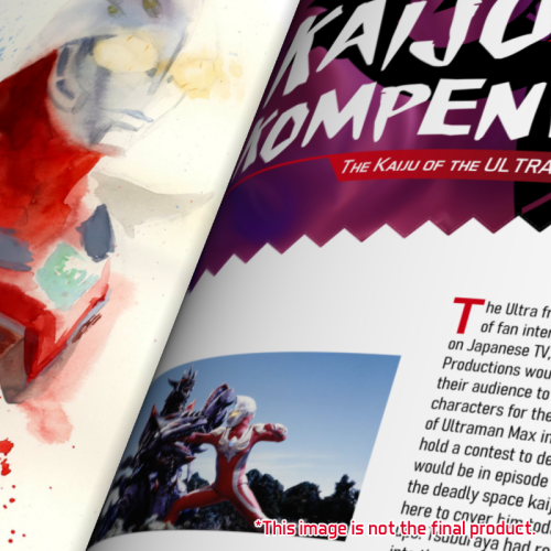 ultra-zine: Surprise! Here’s another sneak peek of what the zine is looking like so far, along with