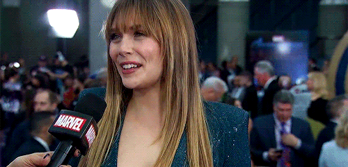 smarvills:Elizabeth Olsen at the Avengers: Endgame Premiere