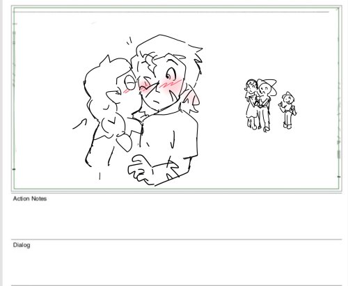Uhm,, Huntlows?? Are We Going To Talk About The Cut Kiss From The Storyboards OR??