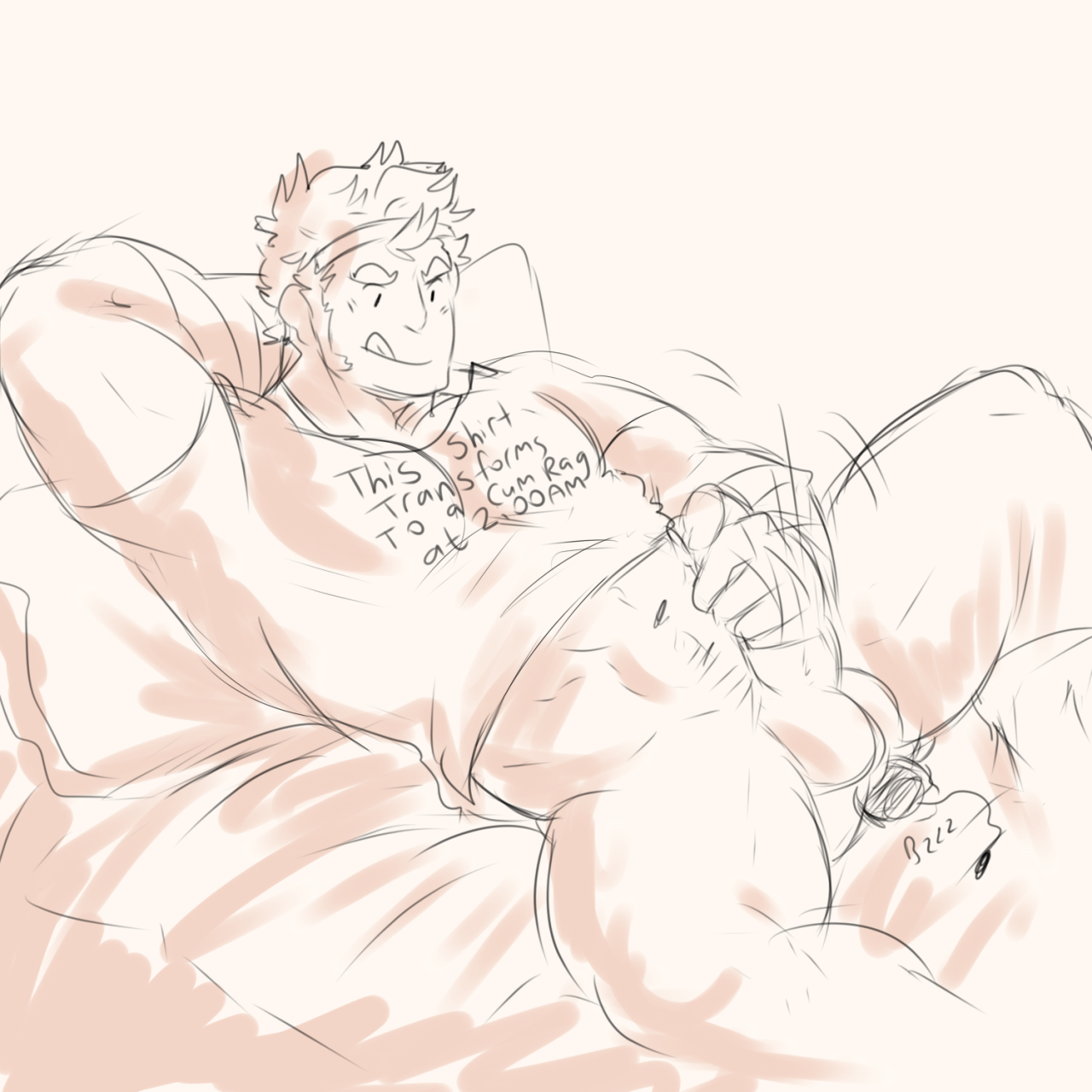 thewildwolfy:  Various Sake doodles. The first two is a continuation of this thing my
