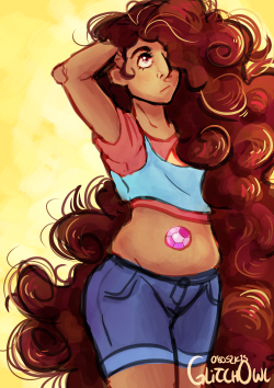 glitchowlart:  emerges w messy stevonnie