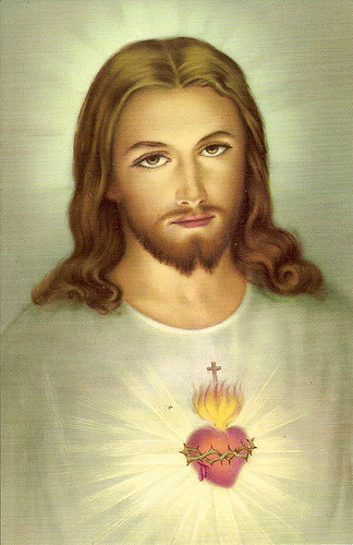 andiecast:  could you imagine jesus coming back to earth one day and walking into someone’s house to see this pic:  and he just goes “who in the fuck is that??” 