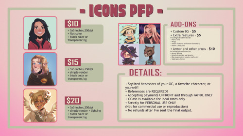 Want your own personal artwork done? My commissions are open!Commission are OPEN!!Commission form he