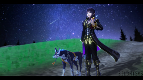 Yuri’s Tales of the Rays alt costume is so unfairly pretty *this is not an edit or a screenshot, thi