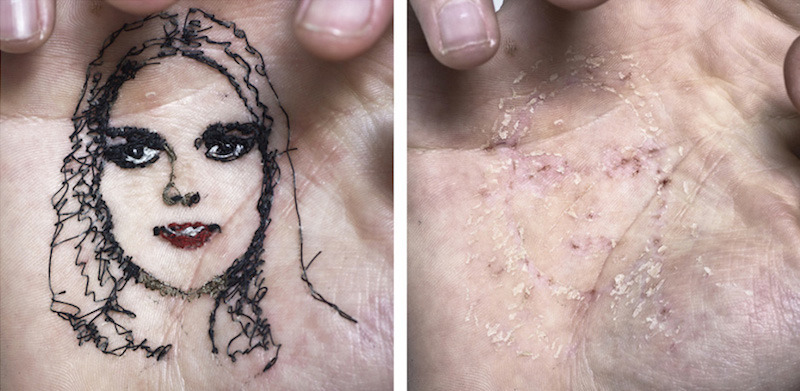 untrustyou:  Hand Sewn Portraits by David Catá  ‘Every moment lived stays in