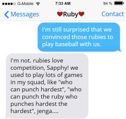 “oh, and we had bingo too! but instead of just shouting “bingo” when you won you’d also punch the gem reading the numbers. and then she’d punch you. and then everyone else would start punching each other. gotta love bingo”