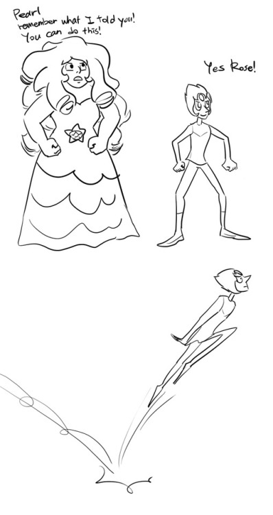 cupcakeshakesnake:  101 Ways Pink Diamond Could’ve Been Shattered017 - Shattered by Pearl’s nose—That last panel was fun to make, albeit easy—Steven Universe © Rebecca Sugar/CN