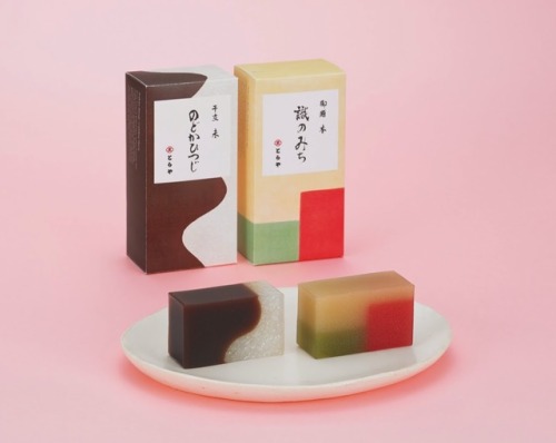 nae-design:Toraya youkan jelly with matching package is art.