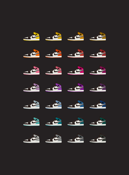 unstablefragments2 - Air Jordan 1 Art Print ( by...