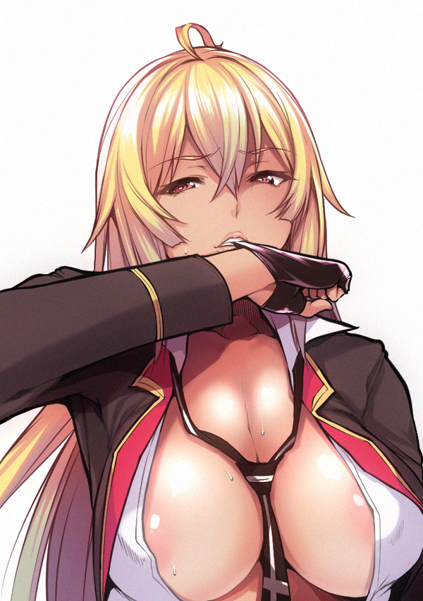 freecrackk:    褐色おっぱいの敷島魅零 #ヴァルキリードライヴ