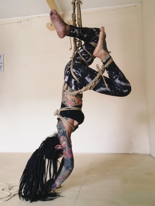 patfosterinropes:  Stefania Ginger in my ropes Pavia Shibari Dojo