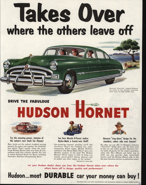 Some Hudson ads from 1951