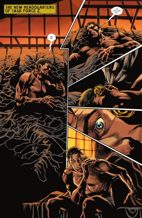 Shirtless Men in Comics