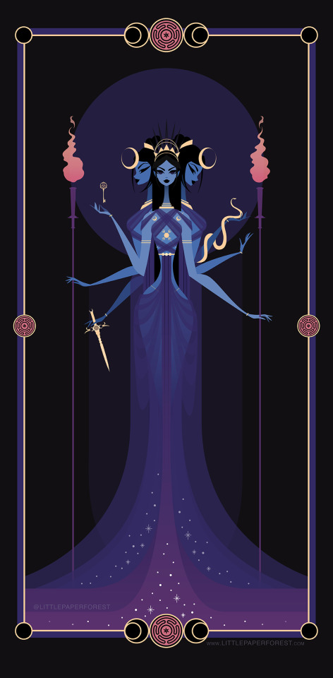 Hecate~ the Goddess of Magic & Witchcraft. ♡