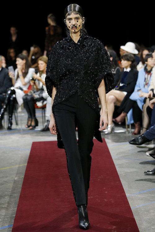 Givenchy Ready To Wear Fall/Winter 2015. Designer is Riccardo Tisci. Paris Fashion Week. March 8, 20